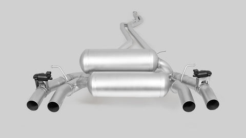 Remus 2016 - 2021 BMW M2 F87 Coupe 3.0L Cat Back Exhaust w/Straight Polished w/Carbon Insert Tail Pipe Set