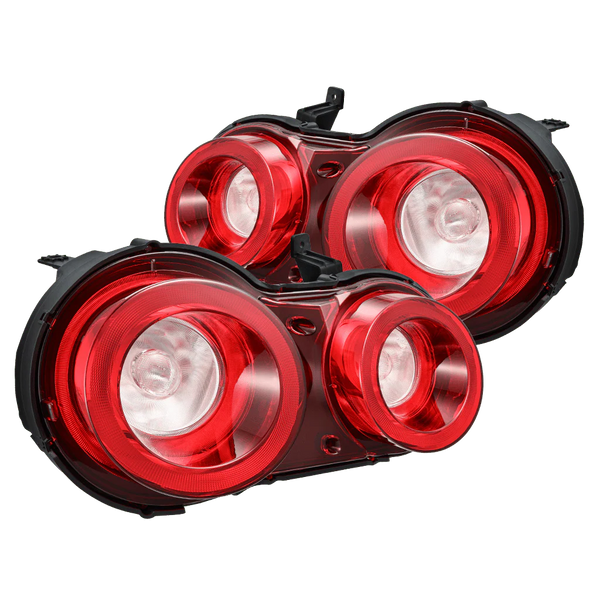 Alpharex 2009 - 2025 Nissan GT-R Nova-Series LED Tail Lights - Red Clear