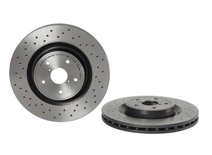 Brembo 2018 - 2020 Subaru WRX STI Front Premium UV Coated OE Equivalent Rotor