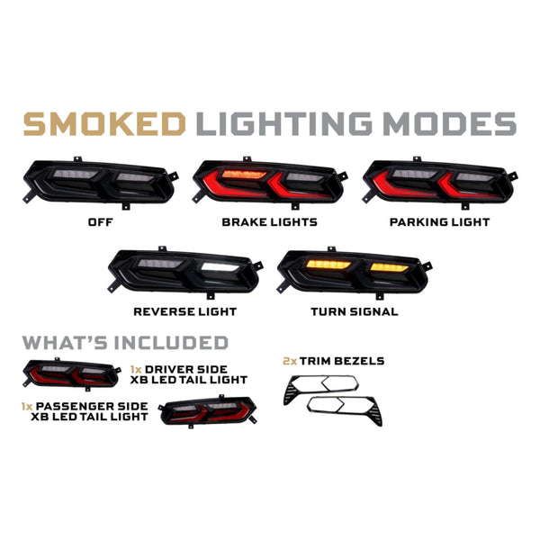 Morimoto Chevrolet Corvette C7 ( 2014 - 2019 ) XB LED Tail Lights