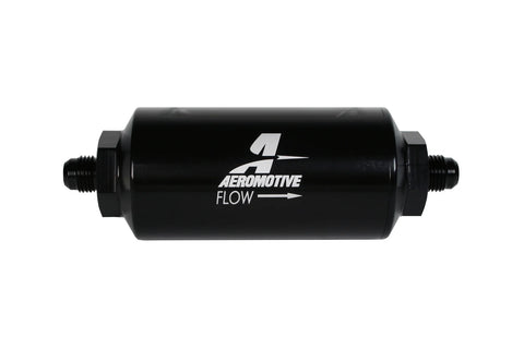 Aeromotive In-Line Fuel  Filter - (AN-06 Male) 100 Micron Stainless Steel Element