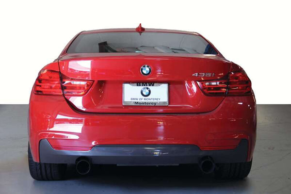 Dinan 2012 - 2015 BMW 335i (F30)/ 2014 - 2016 BMW 435i (F32) Free Flow Axleback Exhaust System - Black Tips