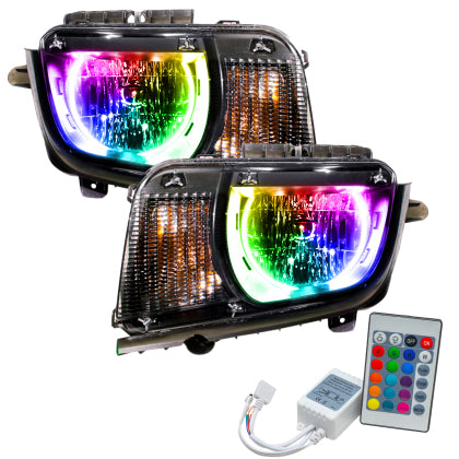 Oracle 2010 - 2013 Chevrolet Camaro SMD Headlight (Non-RS) - ColorSHIFT w/ Simple Controller