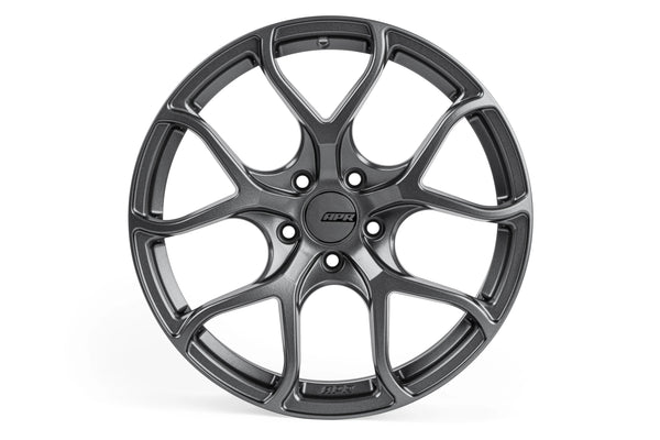 APR A01 Flow Formed 18x8.5 / 5x112 / ET45 / 66.5mm Bore / Gunmetal Grey Wheel