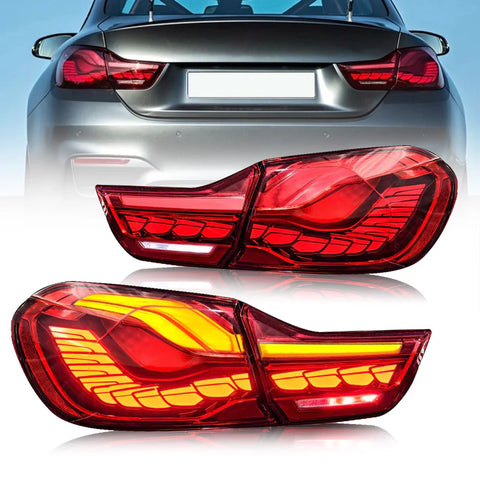 VLAND OLED Tail Lights Compatible with BMW M4 F82 F83 F32 F36 Sedan/Coupe/Convertible 2014-2020