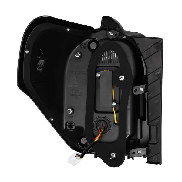 AlphaRex  2010 - 2023 Toyota 4Runner LUXX LED Taillights Alpha Blk w/Activ Light/Seq Signal