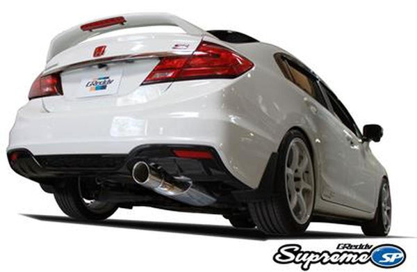 GReddy 2012 - 2015 Honda Civic Si Coupe 76mm Supreme SP Cat-Back Exhaust