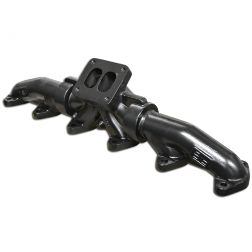 ATS Diesel 1994 - 1998 Dodge Cummins 5.9L 12V 3pc Big Foot (T4 Flange) Pulse Flow Exhaust Manifold