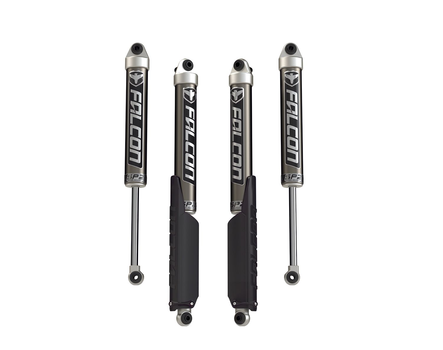 Falcon Shocks - Wrangler JL 4dr: Falcon SP2 2.1 Monotube Shock Kit (2-3.5" Lift)