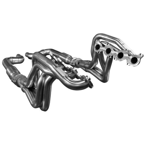 Kooks 2015 - 2023 Mustang 5.0L 4V 2in x 3in SS Headers w/Green Catted OEM Connection Pipe