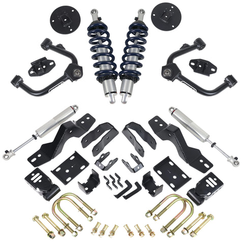 Ridetech Performance Coilover Lowering System | 2019-2024 Silverado / Sierra 1500 4WD