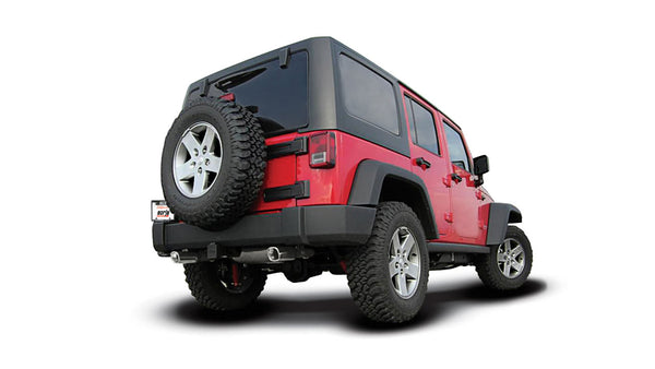 Borla 2012-2018 Jeep Wrangler Axle-Back Exhaust System ATAK Part # 11860