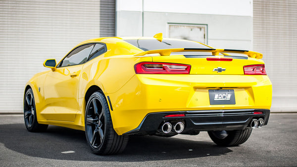 Borla 2016 - 2023 Chevy Camaro 6.2L AT/MT S-Type AxleBack Exhaust w/o Dual Mode Valves