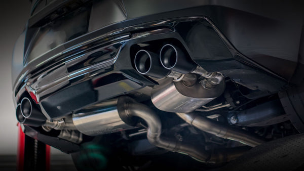 Borla 2016 - 2023 Chevrolet Camaro SS AT/MT S-Type Axleback Exhaust w/o Dual Mode Ceramic Black