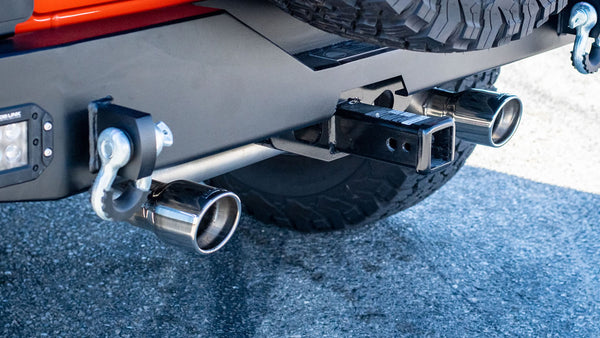 Borla 2018 + Jeep Wrangler JL/JLU 3.6L 2DR/4DR S-Type SS Axle Back Exhaust w/3.5in Tips