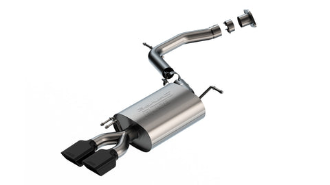 Borla 2023 Hyundai Palisade / 2020 - 2022 Kia Telluride 3.8L V6 S-Type Axle-Back Exhaust w/ Black Chrome Tip