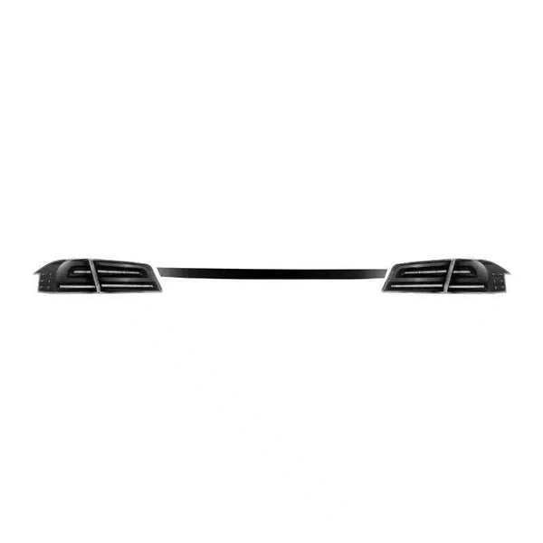 AlphaRex 2012 - 2021 Tesla Model S LUXX-Series LED Tail Lights - Alpha-Black