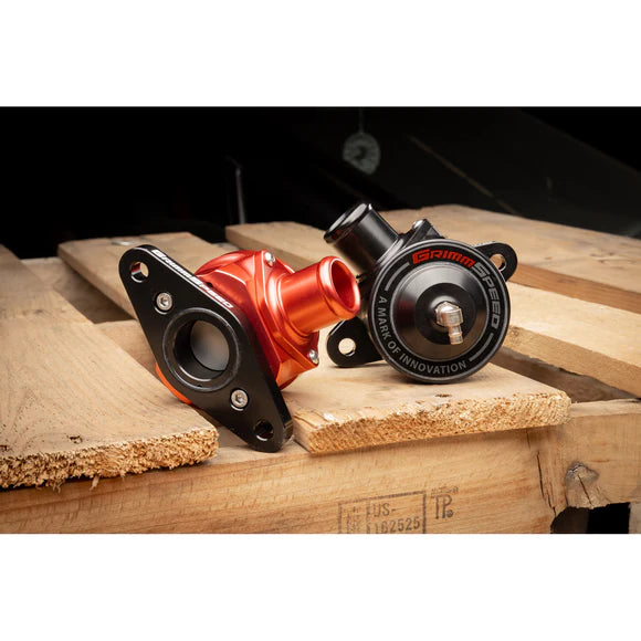 GrimmSpeed Version 2 Bypass Valve Red - 2008-2014 Subaru WRX / 2005-2009 Subaru Legacy GT / Outback XT / 2009 - 2013 Forester XT