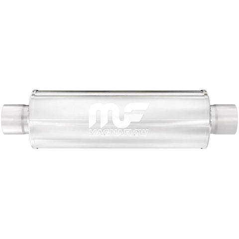 MagnaFlow 6in. Round Straight-Through Performance Exhaust Muffler 12619