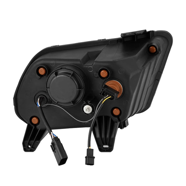 AlphaRex 2013 - 2014 Ford Mustang NOVA-Series LED Projector Headlights Blk w/Activ Lght & Seq.Sig / SB DRL