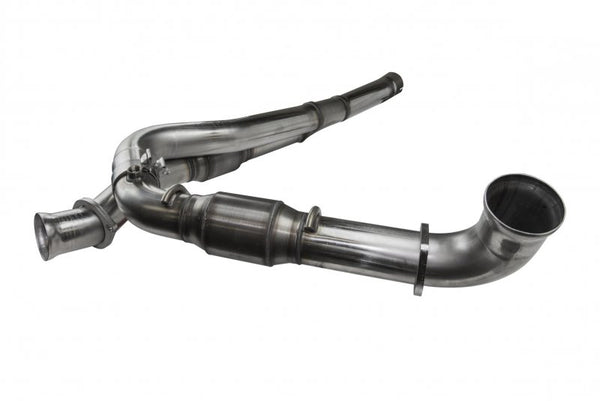 Kooks 2010 - 2014 Ford Raptor SVT 6.2L 4V ALL 3in SS OEM Cat Y Pipe