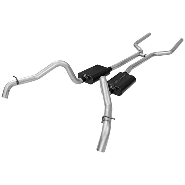 Flowmaster 67-68 GM F-BODY Camaro and Firebird 2.5 in. American Thunder Crossmember-Back Exhaust System