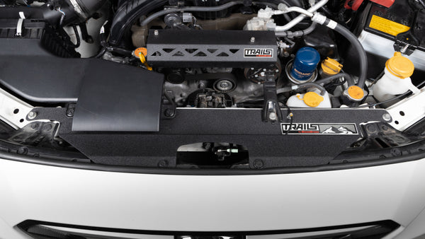 GrimmSpeed 2018 - 2024 Subaru Crosstrek TRAILS Radiator Shroud - Black