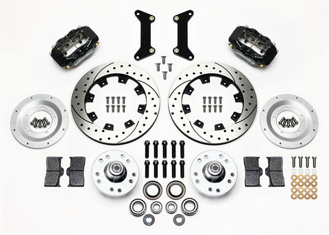 Wilwood Forged Dynalite Front Kit 12.19in Drilled 79-87 GM G Body