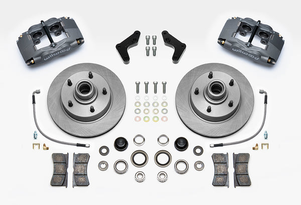 Wilwood Forged Dynalite Front Kit 11.72in 1 PC Rotor&Hub Ford F100 1948-1956