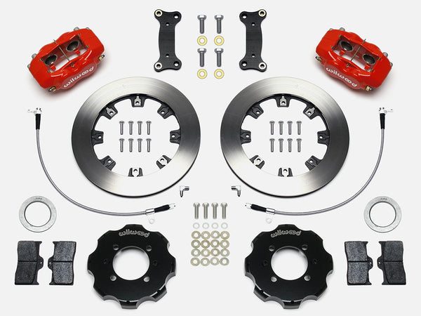 Wilwood Forged Dynalite Front Hat Big Brake Kit 12.19in Red 2016 - 2023  Mazda MX5 Miata w/ Lines