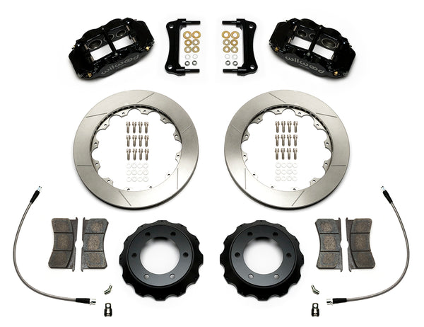 Wilwood Narrow Superlite 6R Front Big Brake Kit 12.88in Slotted Rotor w/ Lines 2005 - 2015 Toyota Tacoma