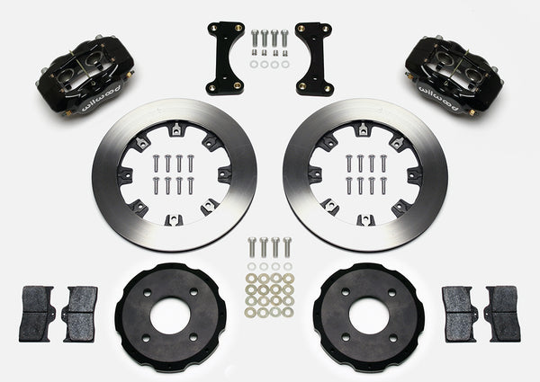 Wilwood Forged Dynalite Front Hat Kit 12.19in 2002 - 2006 Mitsubishi Lancer LS / Rally / SE / Sportback