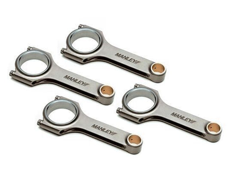 Manley 89-98 Nissan 240SX H Beam Connecting Rod Set (Set of 4)