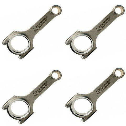 Manley Acura D16 (all) & ZC / Honda D16 (all) & ZC H-Beam Connecting Rod Set (Set of 4)