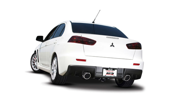 Borla 2008-2015 Mitsubishi EVO X Cat-Back Exhaust System S-Type Part # 140285