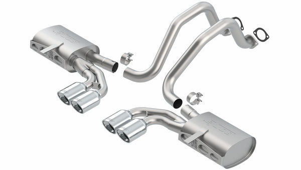 Borla 1997-2004 Chevrolet Corvette C5 5.7L Cat-Back Exhaust System Touring Part # 140426