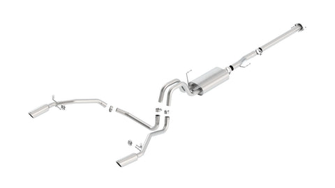 Borla 2011-2014 Ford F-150 3.5L V6 EcoBoost Cat-Back Exhaust System S-Type Part # 140466