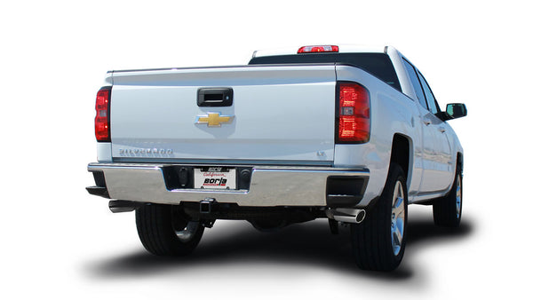 Borla 2014-2019 Chevrolet Silverado 1500 Cat-Back Exhaust System Touring Part # 140544 ( Extended Cab Standard Bed (78.7")/ Crew Cab Short Bed (69.3") 143.5" Wheelbase )