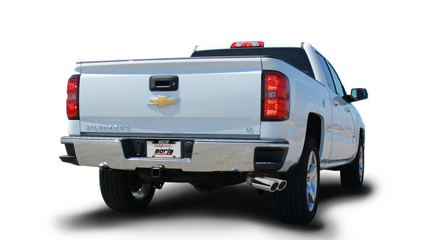 Borla S-Type Cat-Back 2014 - 2019 Silverado / Sierra 1500 Ext. Cab Stnd Bed/CC Short Bed 143.5in WB Side Exit Exhaust
