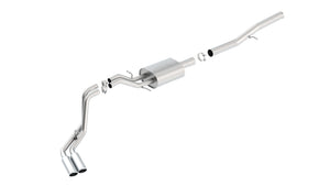 Borla 2014-2018 Chevrolet Silverado 1500 / Sierra 1500 Cat-Back Exhaust System ATAK Part # 140577