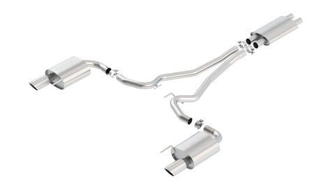Borla 2015-2017 Ford Mustang GT Cat-Back Exhaust System Touring Part # 140589