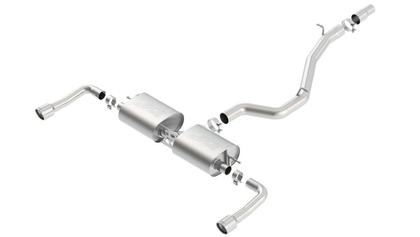 Borla 2014 - 2020 Audi A3 Quattro Cat-Back Exhaust System S-Type Part # 140682