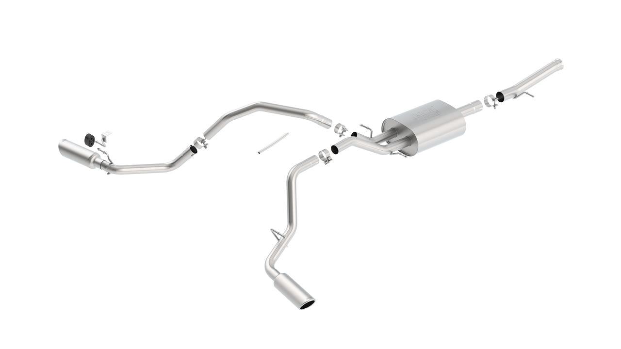 Borla 2014-2018 Chevrolet Silverado 1500 / Sierra 1500 Cat-Back Exhaust System ATAK Part # 140720