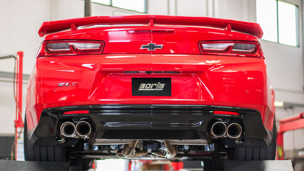 Borla 2017-2024 Chevrolet Camaro ZL1 Cat-Back Exhaust System S-Type Part # 140726