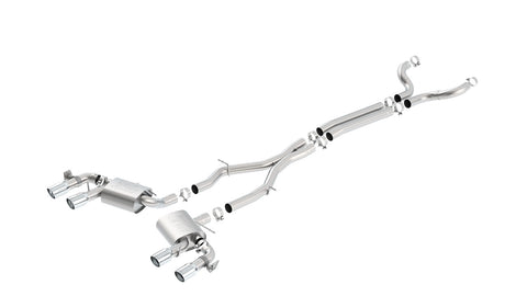 Borla 2017-2023 Chevrolet Camaro ZL1 Cat-Back Exhaust System ATAK Part # 140727