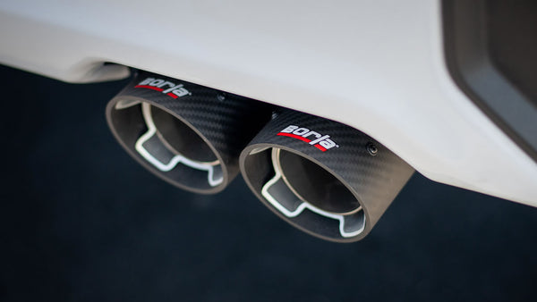 Borla 2019 + Chevrolet Silverado/GMC Sierra 1500 6.2L SS Touring Catback Exhaust - Carbon Fiber Tips