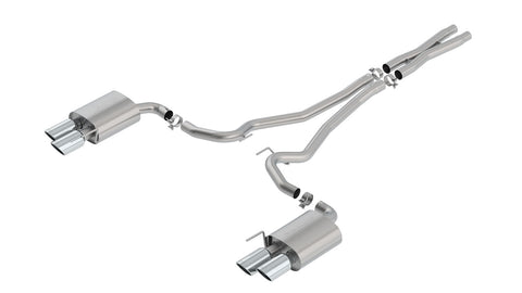 Borla 2018-2023 Ford Mustang GT Convertible Cat-Back Exhaust System S-Type Part # 140807