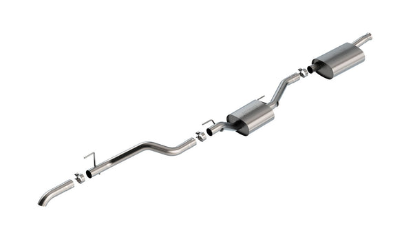 Borla 2020-2026 Jeep Gladiator Cat-Back Exhaust System Touring Part # 140808