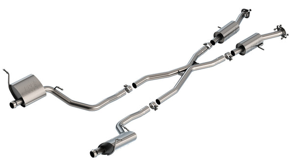 Borla 2014-2021 Jeep Grand Cherokee High Altitude/ Summit 3.6L Cat-Back Exhaust System S-Type Part # 140836