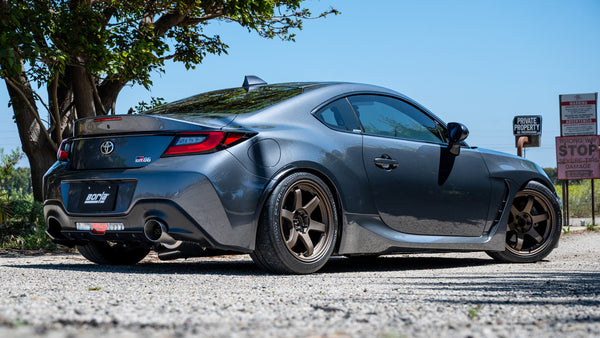 Borla 2022+ Subaru BRZ / 2022+ Toyota GR86 ATAK Single Exit Cat Back Exhaust - 4.5in Stainless Tips